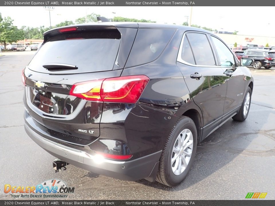 2020 Chevrolet Equinox LT AWD Mosaic Black Metallic / Jet Black Photo #8