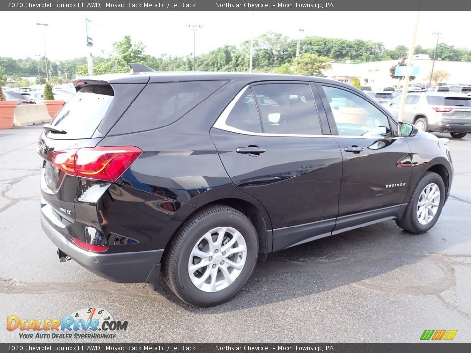 2020 Chevrolet Equinox LT AWD Mosaic Black Metallic / Jet Black Photo #9