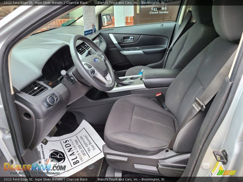 2012 Ford Edge SE Ingot Silver Metallic / Charcoal Black Photo #6