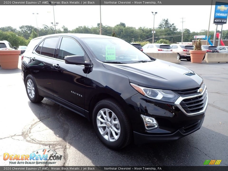 2020 Chevrolet Equinox LT AWD Mosaic Black Metallic / Jet Black Photo #11