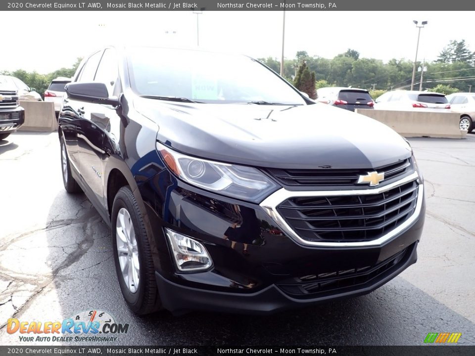 2020 Chevrolet Equinox LT AWD Mosaic Black Metallic / Jet Black Photo #12