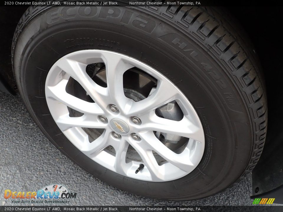 2020 Chevrolet Equinox LT AWD Mosaic Black Metallic / Jet Black Photo #14