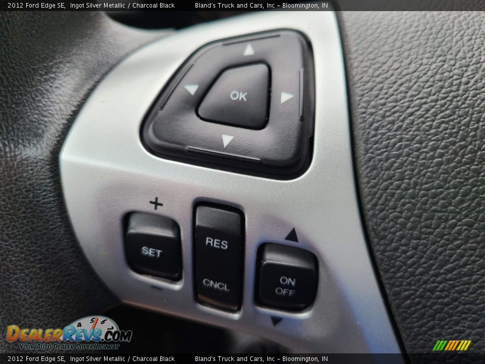 2012 Ford Edge SE Ingot Silver Metallic / Charcoal Black Photo #10
