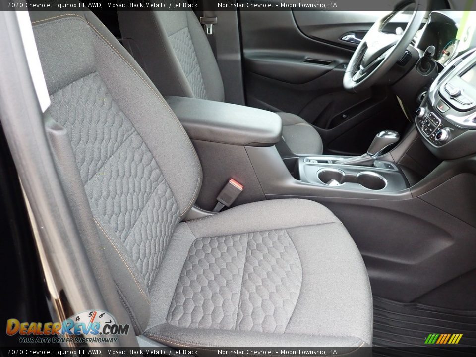 2020 Chevrolet Equinox LT AWD Mosaic Black Metallic / Jet Black Photo #15