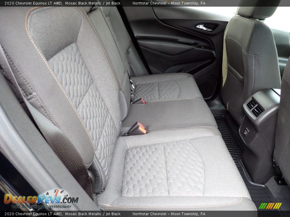 2020 Chevrolet Equinox LT AWD Mosaic Black Metallic / Jet Black Photo #18