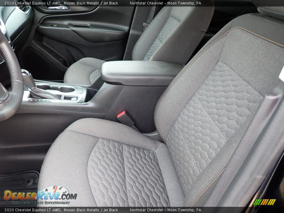 2020 Chevrolet Equinox LT AWD Mosaic Black Metallic / Jet Black Photo #20