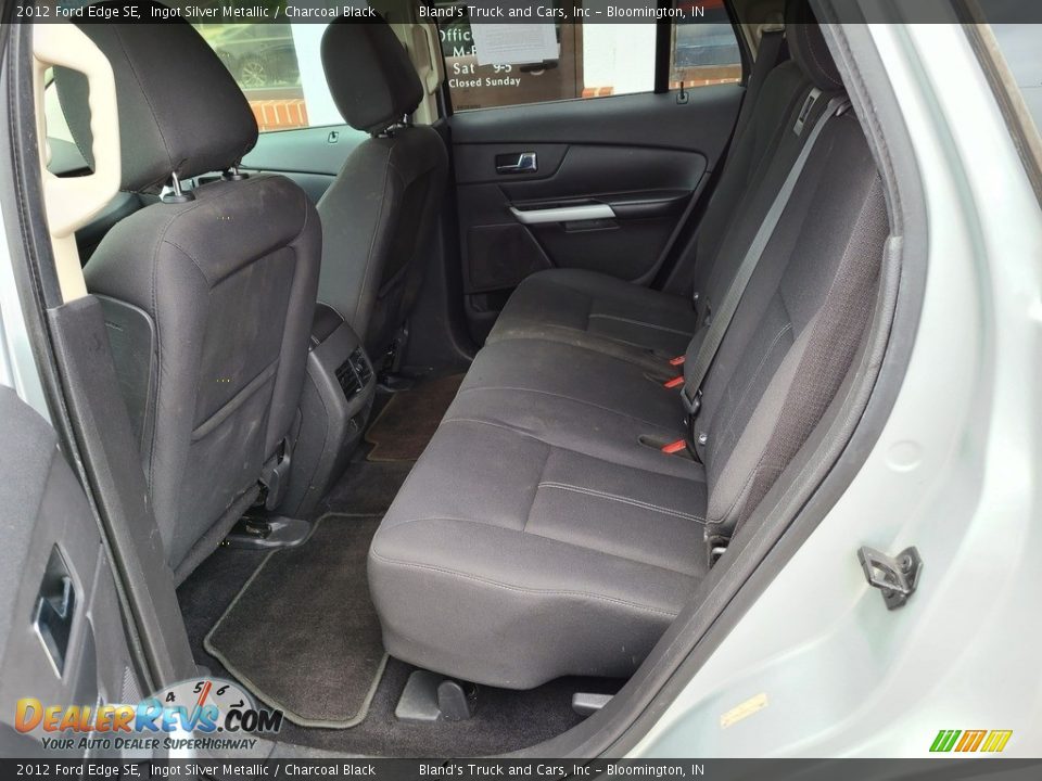 2012 Ford Edge SE Ingot Silver Metallic / Charcoal Black Photo #21