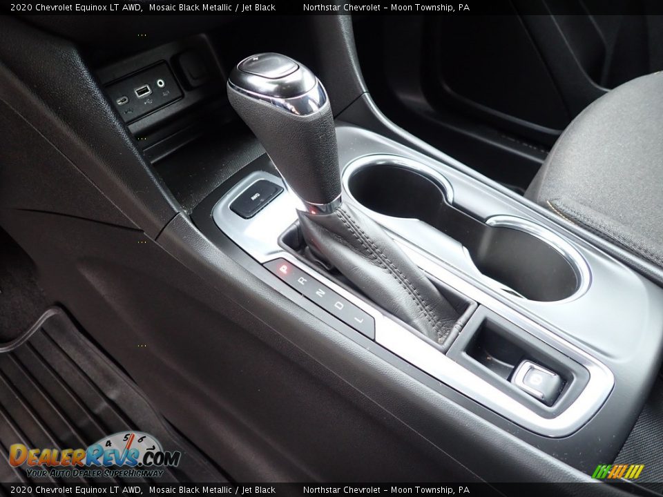 2020 Chevrolet Equinox LT AWD Mosaic Black Metallic / Jet Black Photo #26