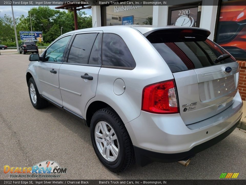 2012 Ford Edge SE Ingot Silver Metallic / Charcoal Black Photo #24