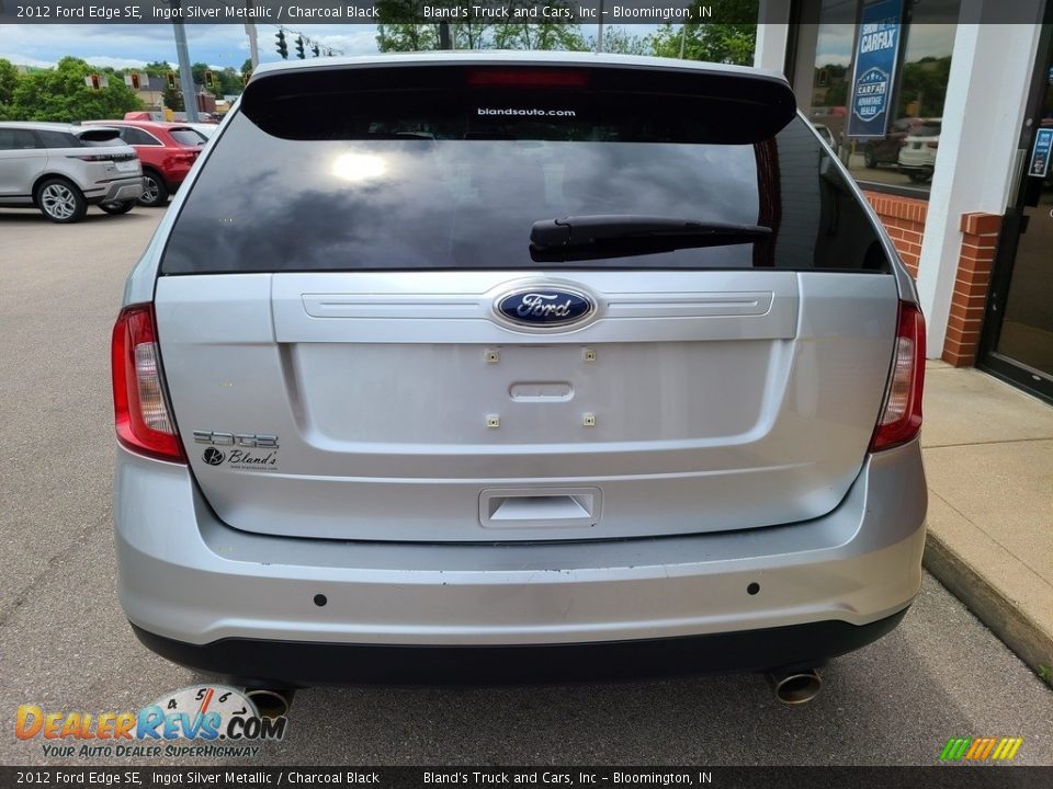 2012 Ford Edge SE Ingot Silver Metallic / Charcoal Black Photo #25