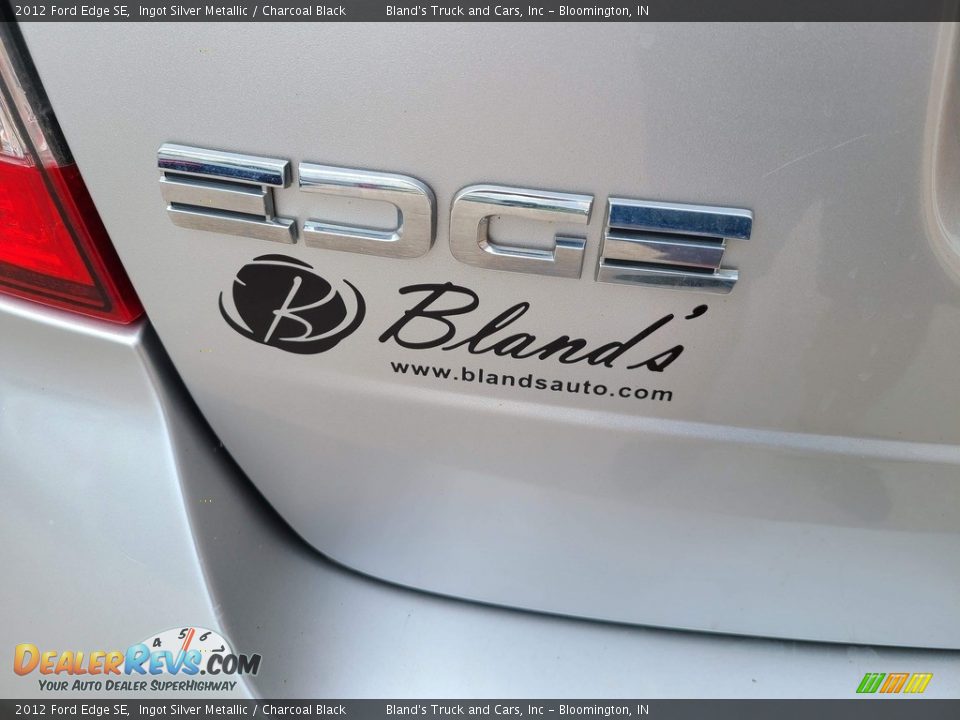 2012 Ford Edge SE Ingot Silver Metallic / Charcoal Black Photo #26