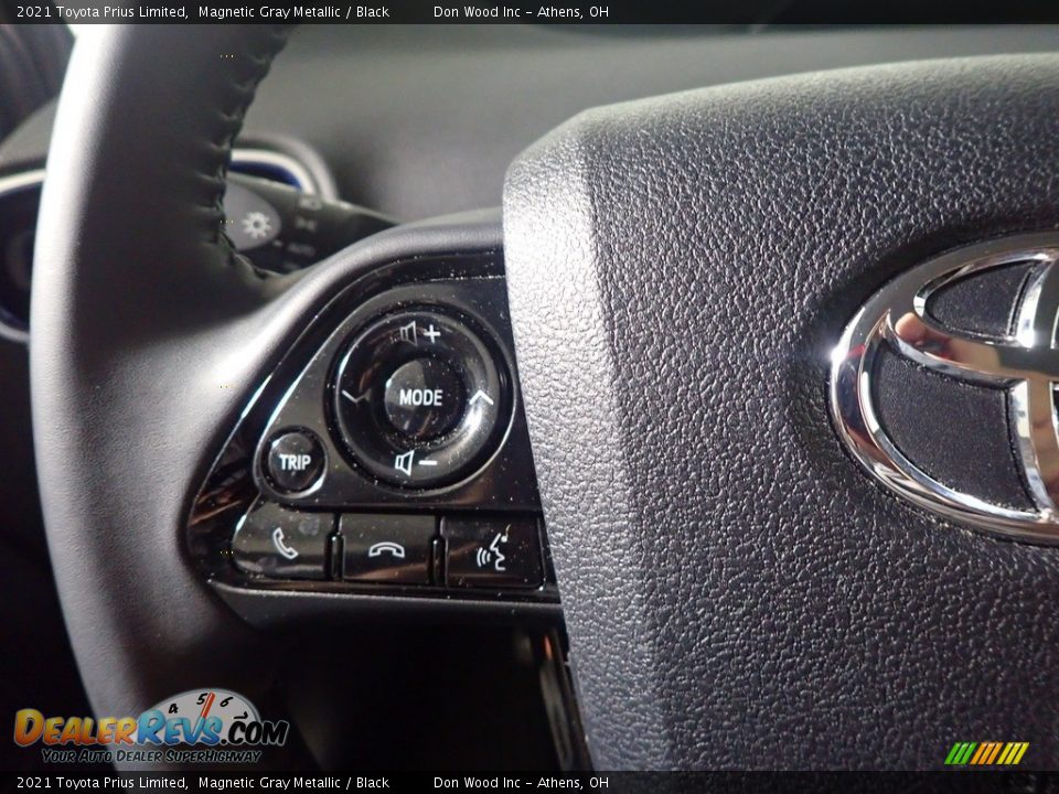 2021 Toyota Prius Limited Magnetic Gray Metallic / Black Photo #31