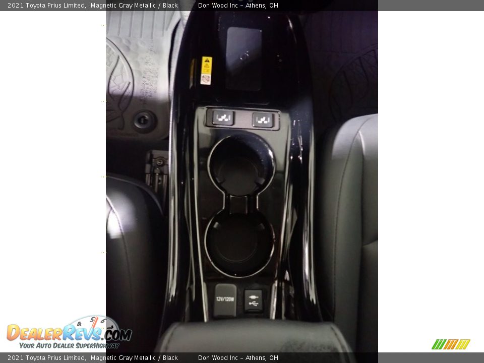 2021 Toyota Prius Limited Magnetic Gray Metallic / Black Photo #34