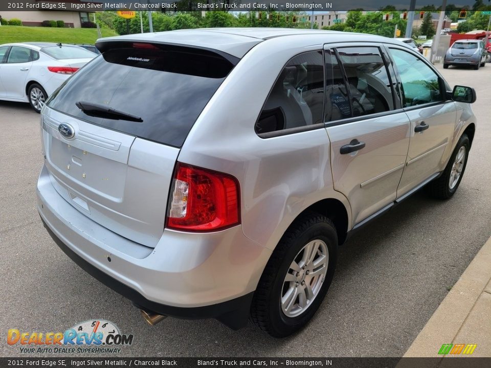 2012 Ford Edge SE Ingot Silver Metallic / Charcoal Black Photo #29