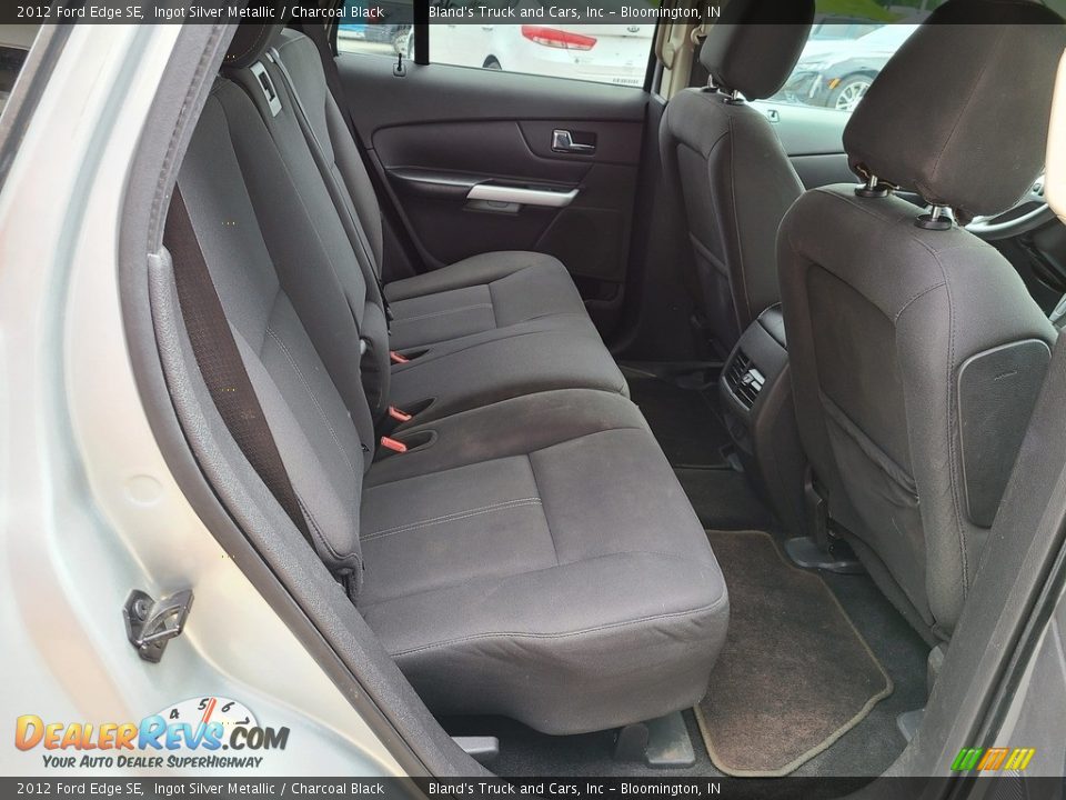 2012 Ford Edge SE Ingot Silver Metallic / Charcoal Black Photo #31