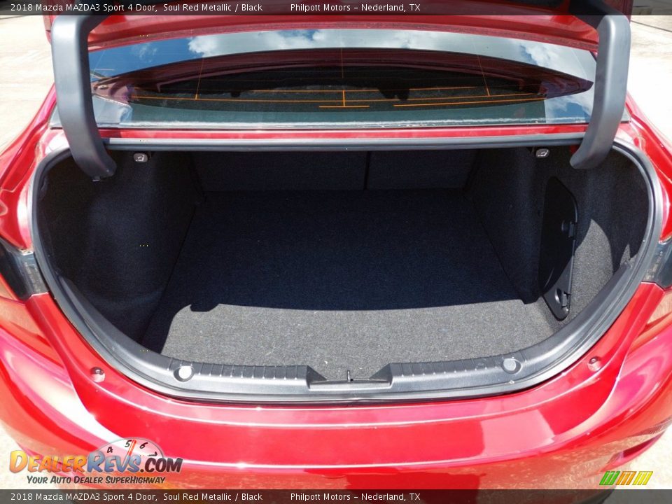 2018 Mazda MAZDA3 Sport 4 Door Soul Red Metallic / Black Photo #22