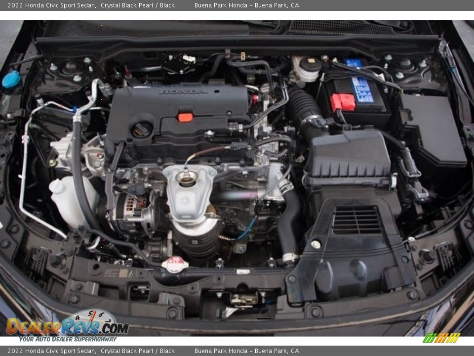 2022 Honda Civic Sport Sedan 2.0 Liter DOHC 16-Valve i-VTEC 4 Cylinder Engine Photo #9