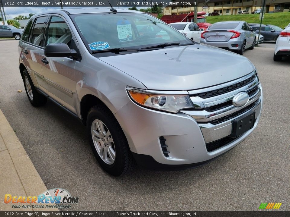 2012 Ford Edge SE Ingot Silver Metallic / Charcoal Black Photo #36