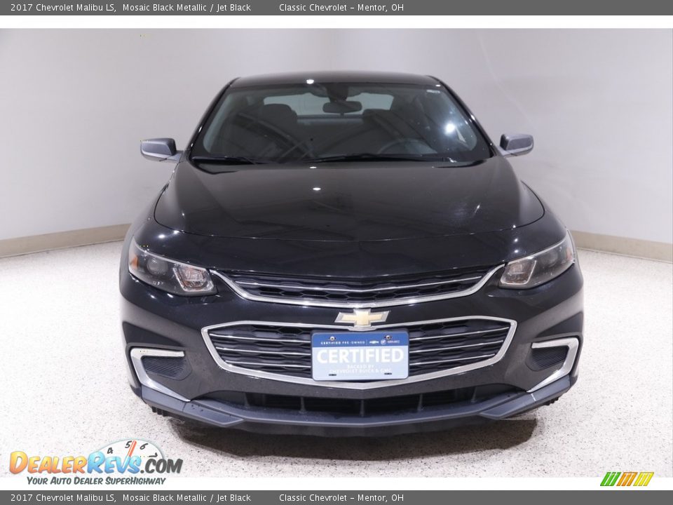 2017 Chevrolet Malibu LS Mosaic Black Metallic / Jet Black Photo #2