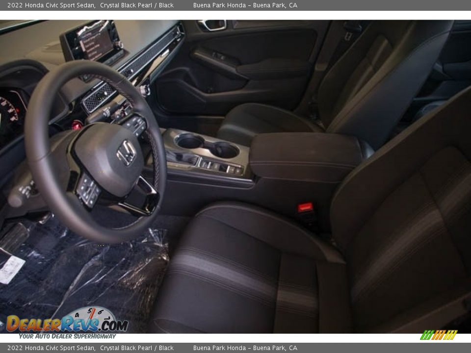 Front Seat of 2022 Honda Civic Sport Sedan Photo #15