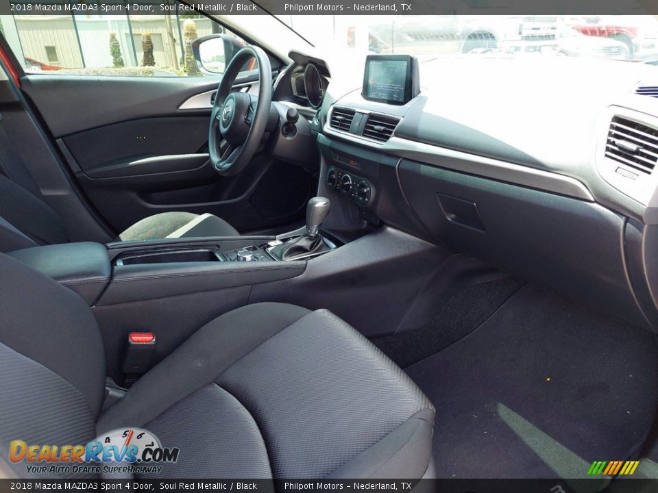 2018 Mazda MAZDA3 Sport 4 Door Soul Red Metallic / Black Photo #31