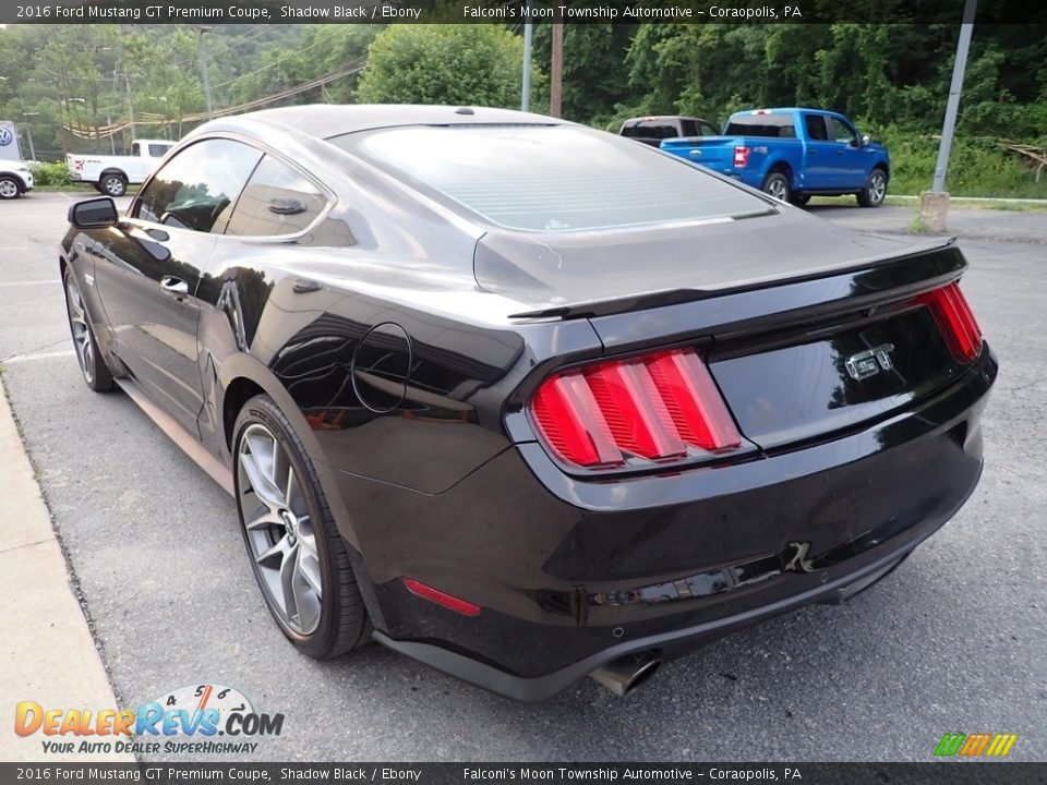 2016 Ford Mustang GT Premium Coupe Shadow Black / Ebony Photo #4