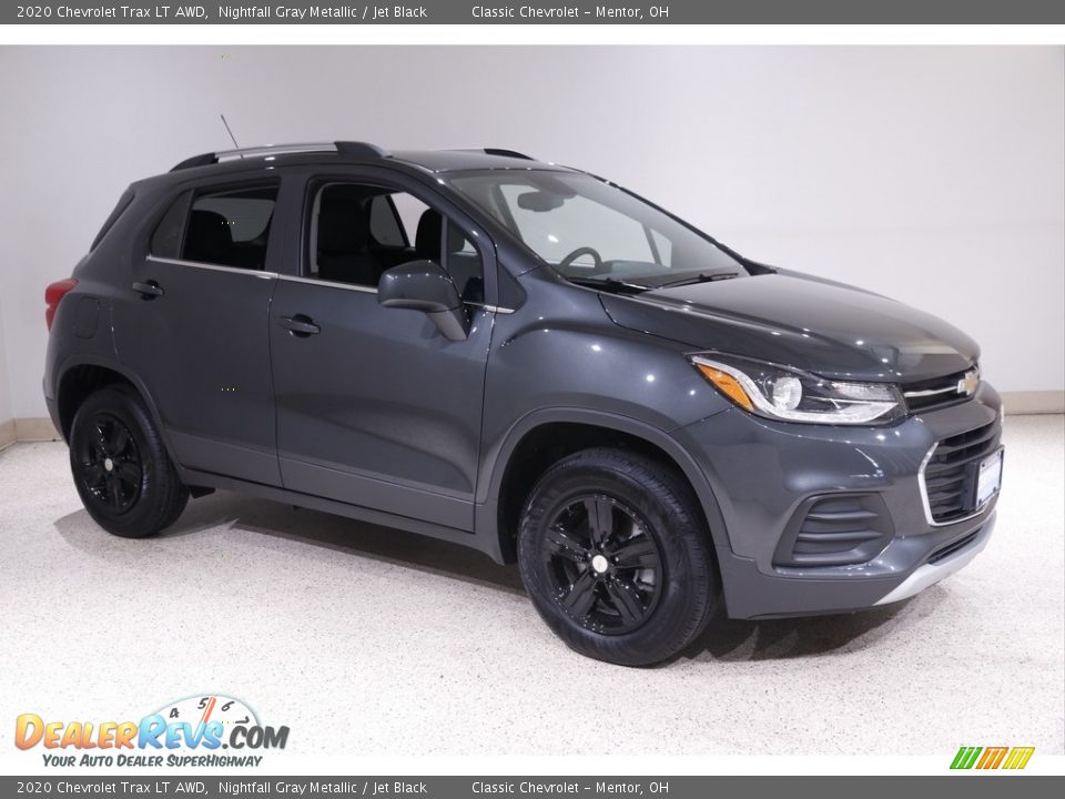 2020 Chevrolet Trax LT AWD Nightfall Gray Metallic / Jet Black Photo #1