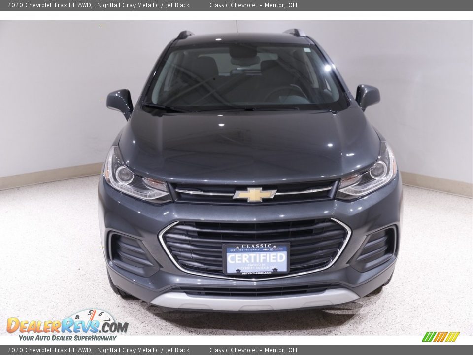 2020 Chevrolet Trax LT AWD Nightfall Gray Metallic / Jet Black Photo #2