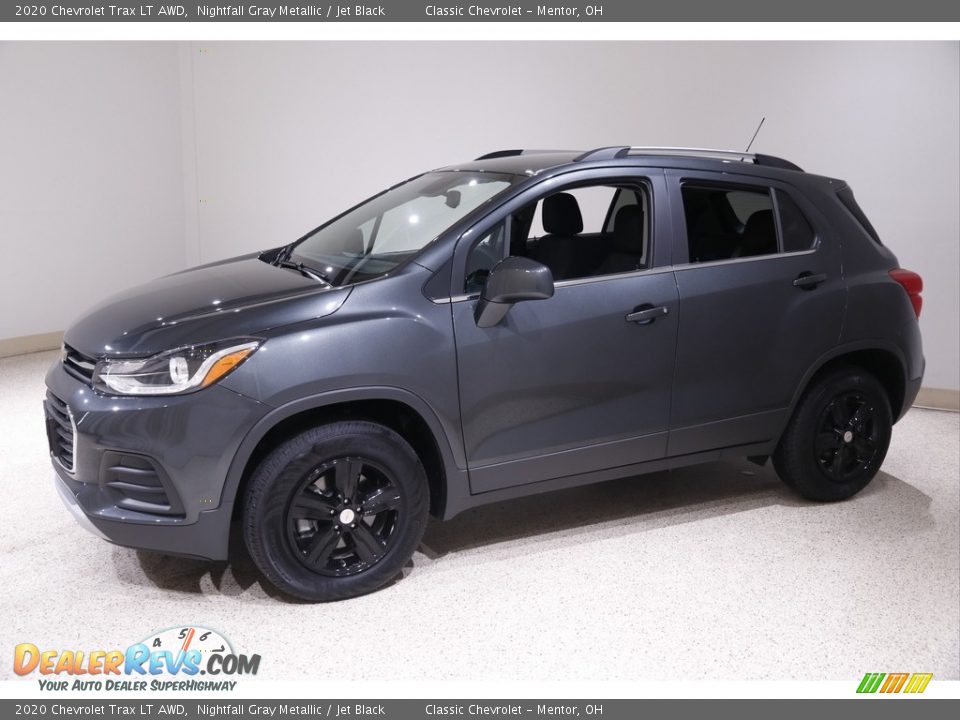 2020 Chevrolet Trax LT AWD Nightfall Gray Metallic / Jet Black Photo #3