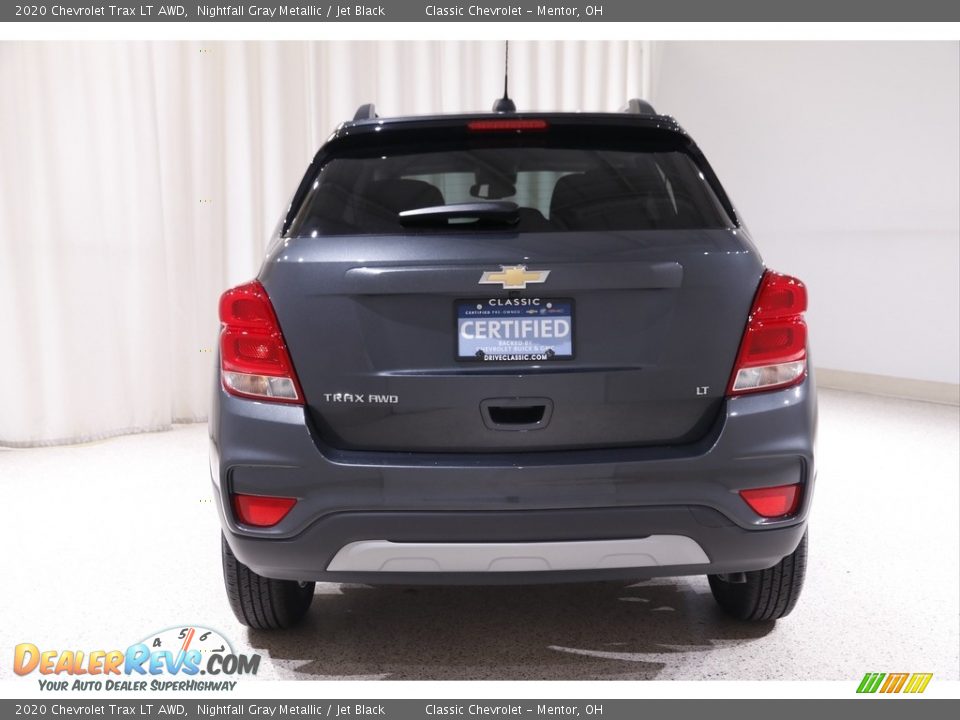 2020 Chevrolet Trax LT AWD Nightfall Gray Metallic / Jet Black Photo #16