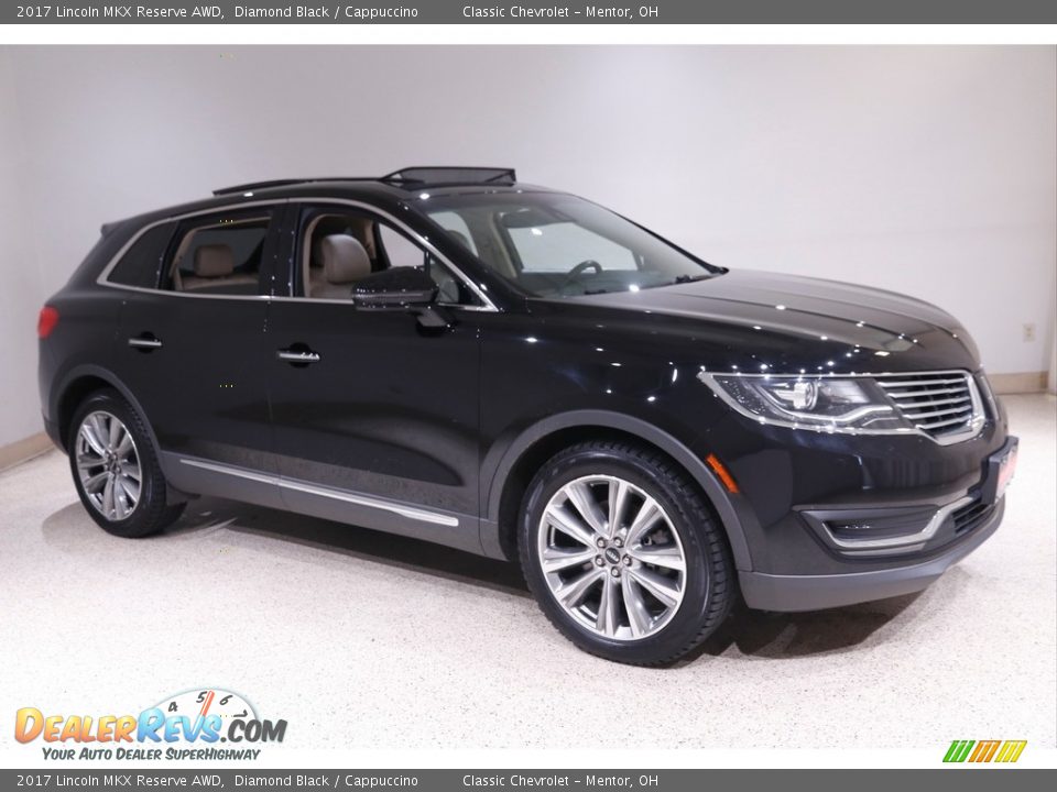 Diamond Black 2017 Lincoln MKX Reserve AWD Photo #1