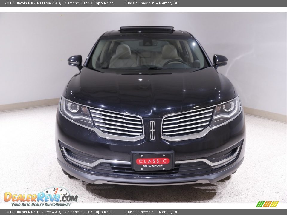 2017 Lincoln MKX Reserve AWD Diamond Black / Cappuccino Photo #2