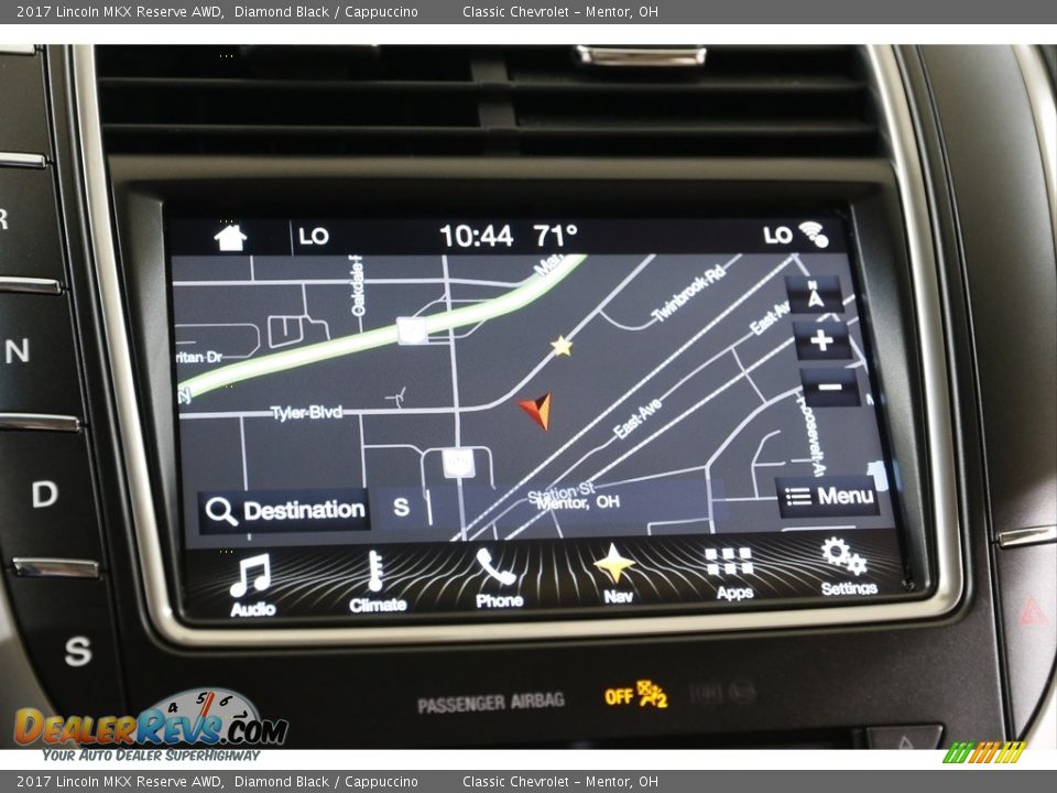 Navigation of 2017 Lincoln MKX Reserve AWD Photo #11