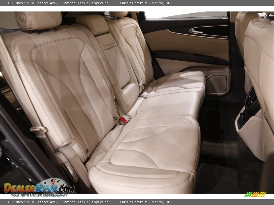 Rear Seat of 2017 Lincoln MKX Reserve AWD Photo #16