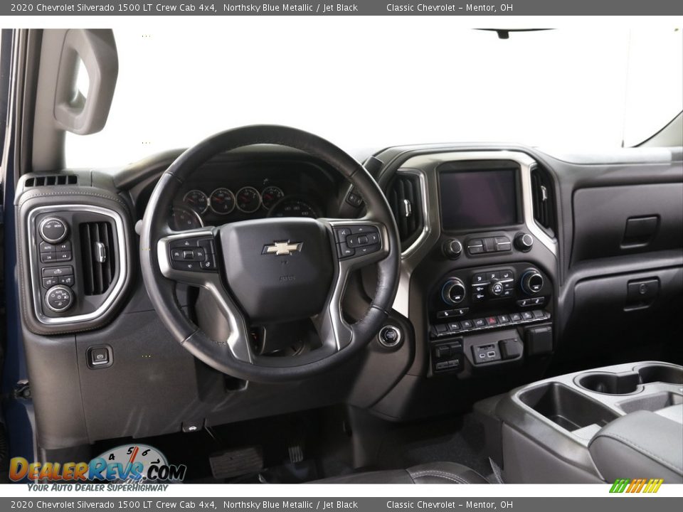 2020 Chevrolet Silverado 1500 LT Crew Cab 4x4 Northsky Blue Metallic / Jet Black Photo #6