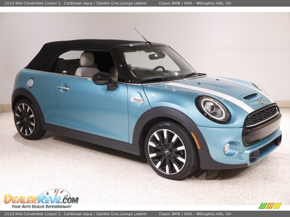 Caribbean Aqua 2019 Mini Convertible Cooper S Photo #2