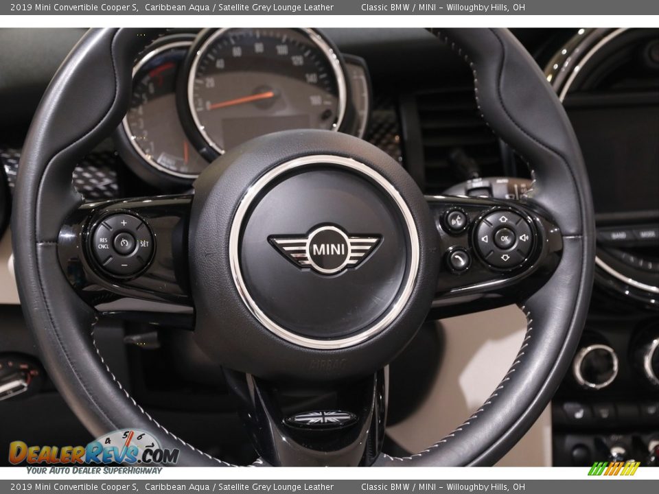 2019 Mini Convertible Cooper S Steering Wheel Photo #8