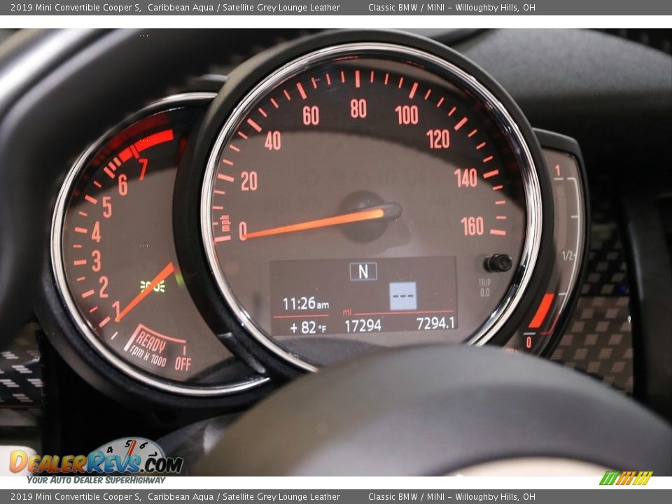 2019 Mini Convertible Cooper S Gauges Photo #9