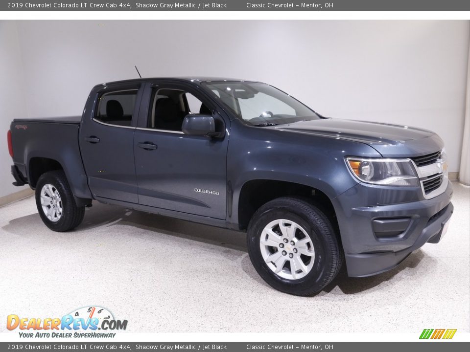 2019 Chevrolet Colorado LT Crew Cab 4x4 Shadow Gray Metallic / Jet Black Photo #1