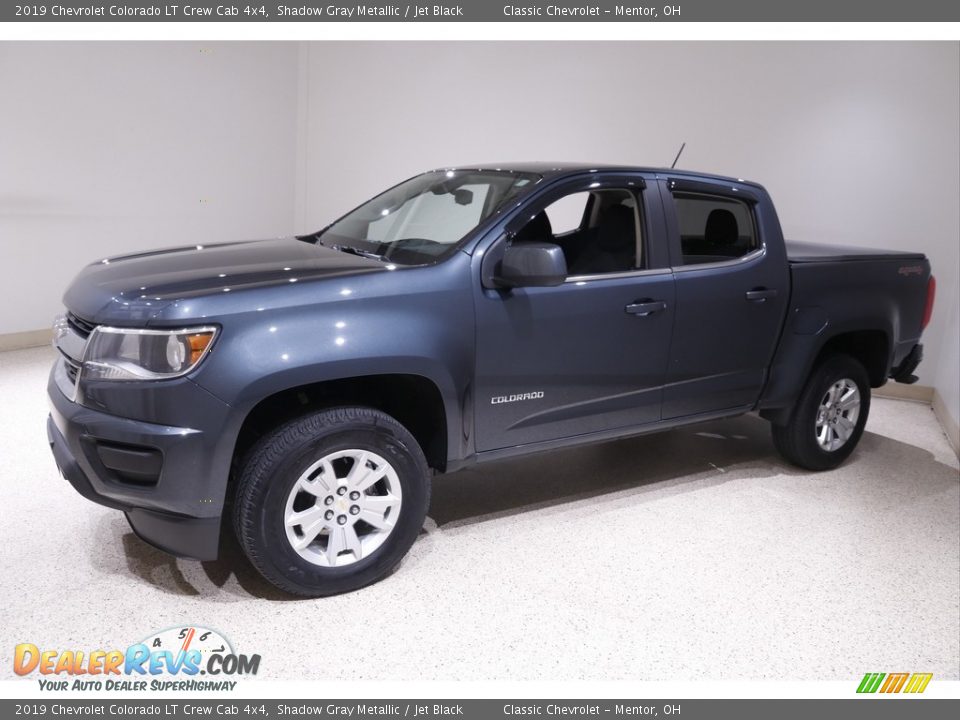 2019 Chevrolet Colorado LT Crew Cab 4x4 Shadow Gray Metallic / Jet Black Photo #3