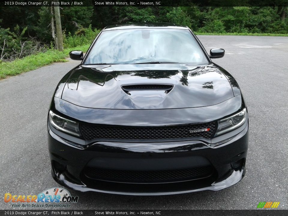 2019 Dodge Charger GT Pitch Black / Black Photo #3