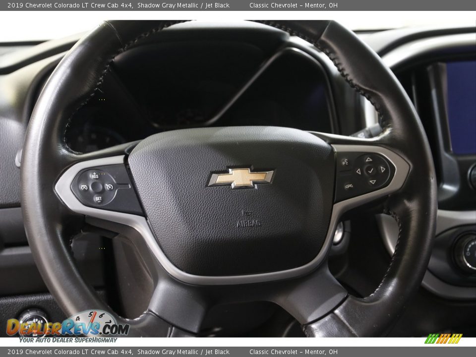 2019 Chevrolet Colorado LT Crew Cab 4x4 Shadow Gray Metallic / Jet Black Photo #8