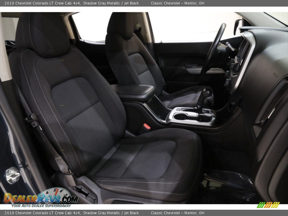 2019 Chevrolet Colorado LT Crew Cab 4x4 Shadow Gray Metallic / Jet Black Photo #16