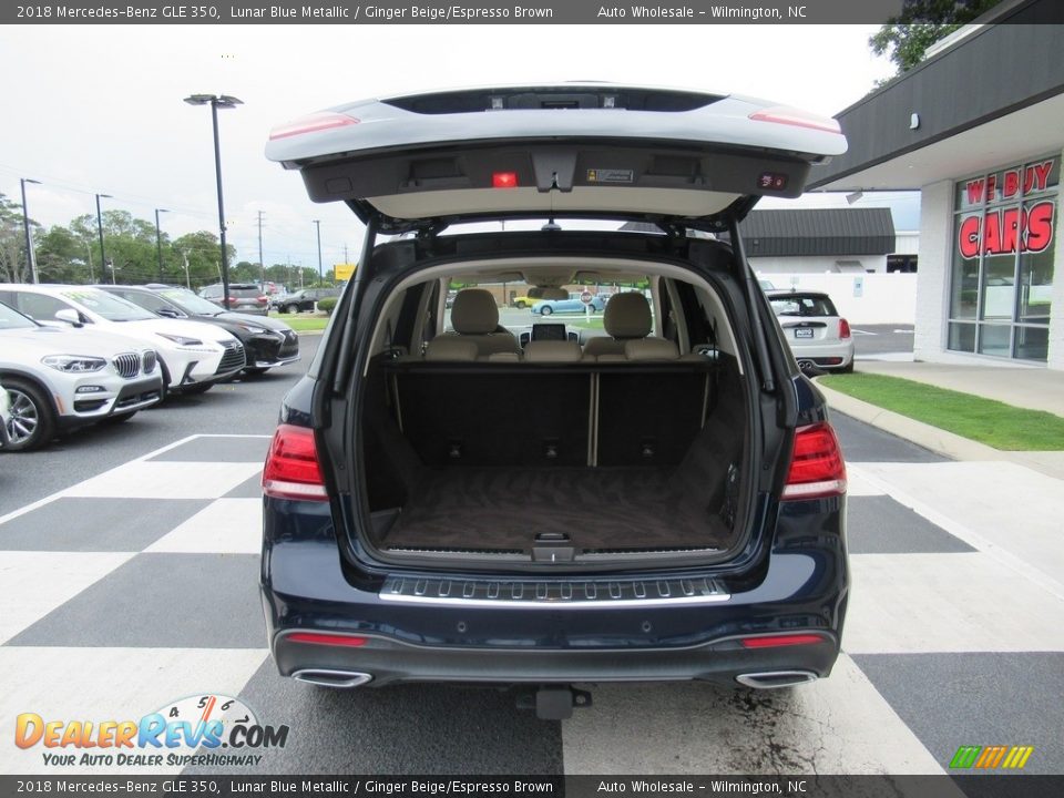 2018 Mercedes-Benz GLE 350 Lunar Blue Metallic / Ginger Beige/Espresso Brown Photo #5