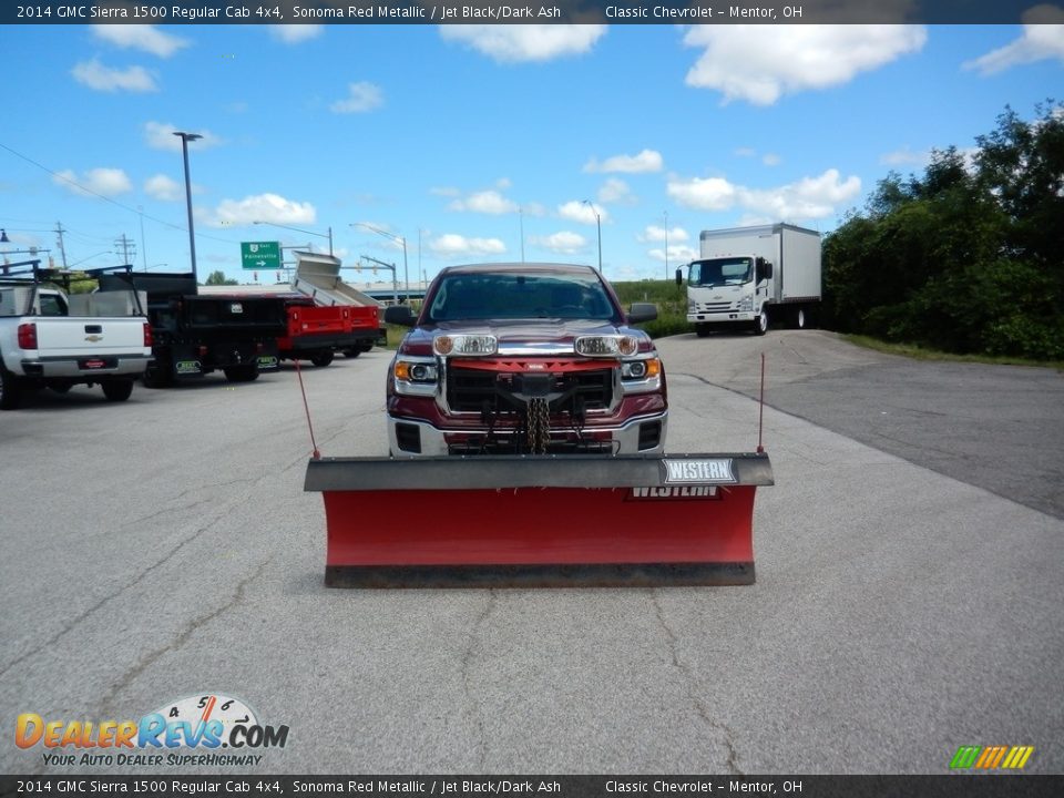 2014 GMC Sierra 1500 Regular Cab 4x4 Sonoma Red Metallic / Jet Black/Dark Ash Photo #1