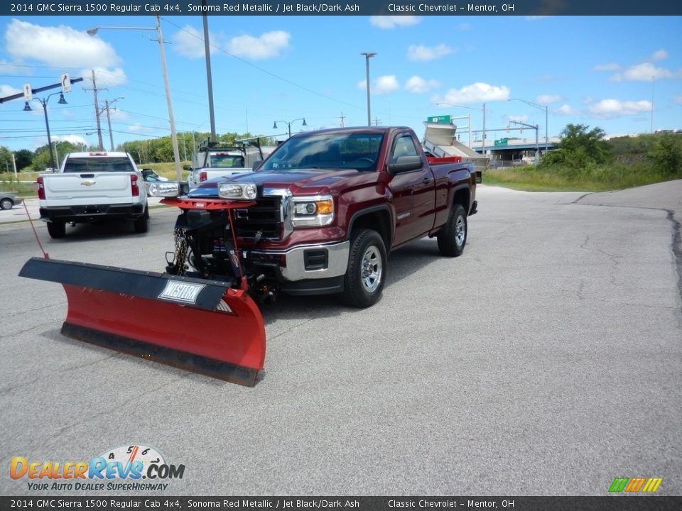 2014 GMC Sierra 1500 Regular Cab 4x4 Sonoma Red Metallic / Jet Black/Dark Ash Photo #2