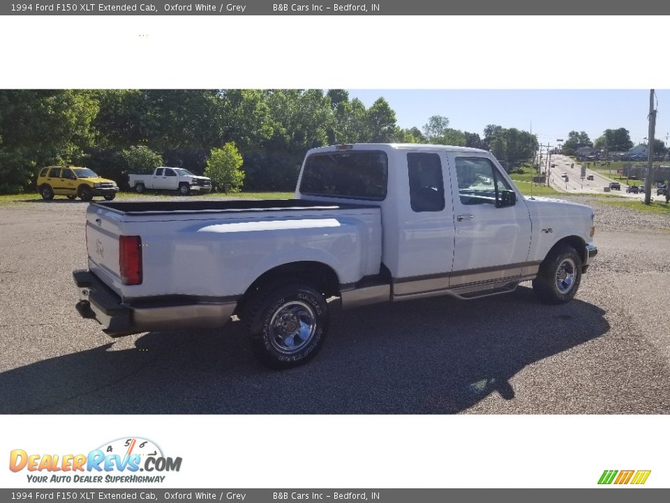 1994 Ford F150 XLT Extended Cab Oxford White / Grey Photo #4