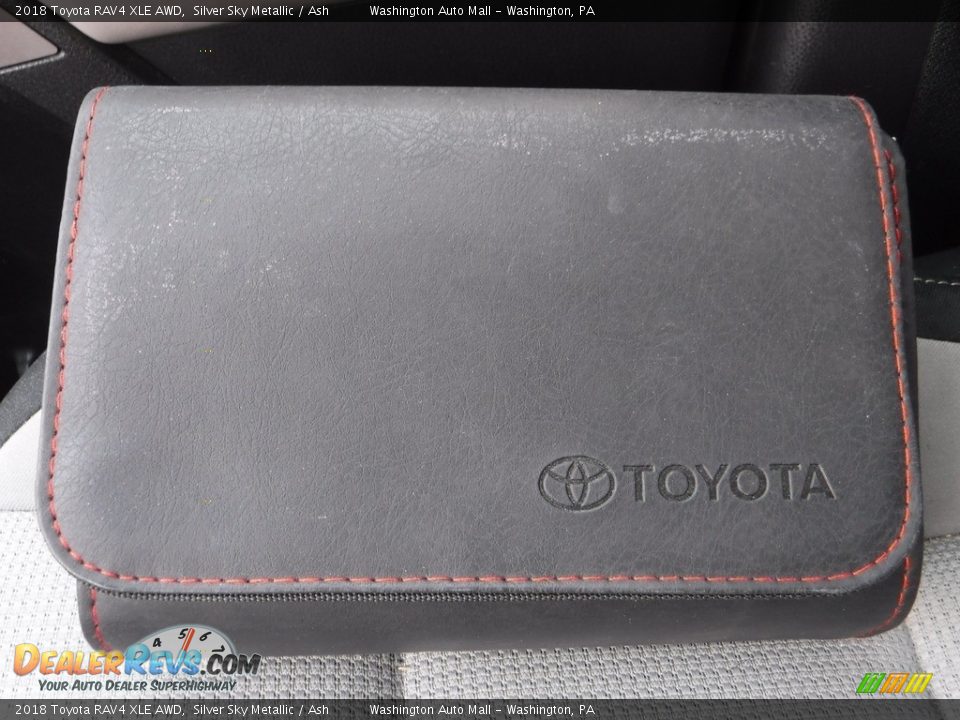 2018 Toyota RAV4 XLE AWD Silver Sky Metallic / Ash Photo #26