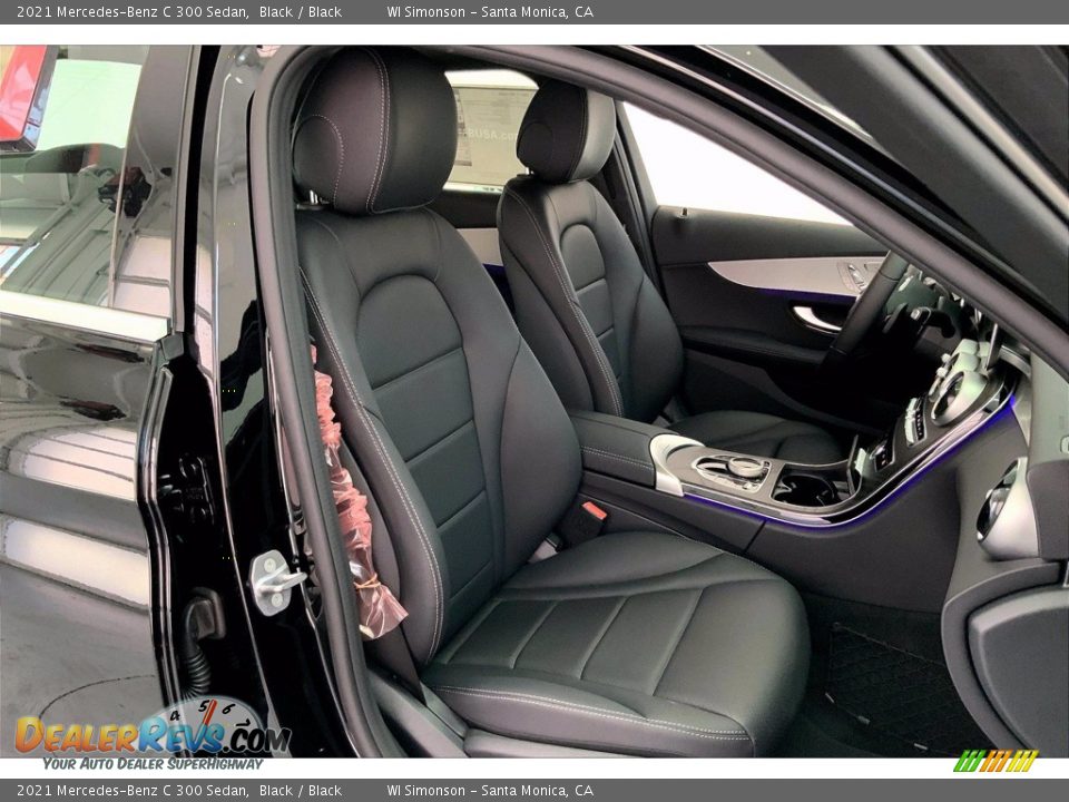 2021 Mercedes-Benz C 300 Sedan Black / Black Photo #5