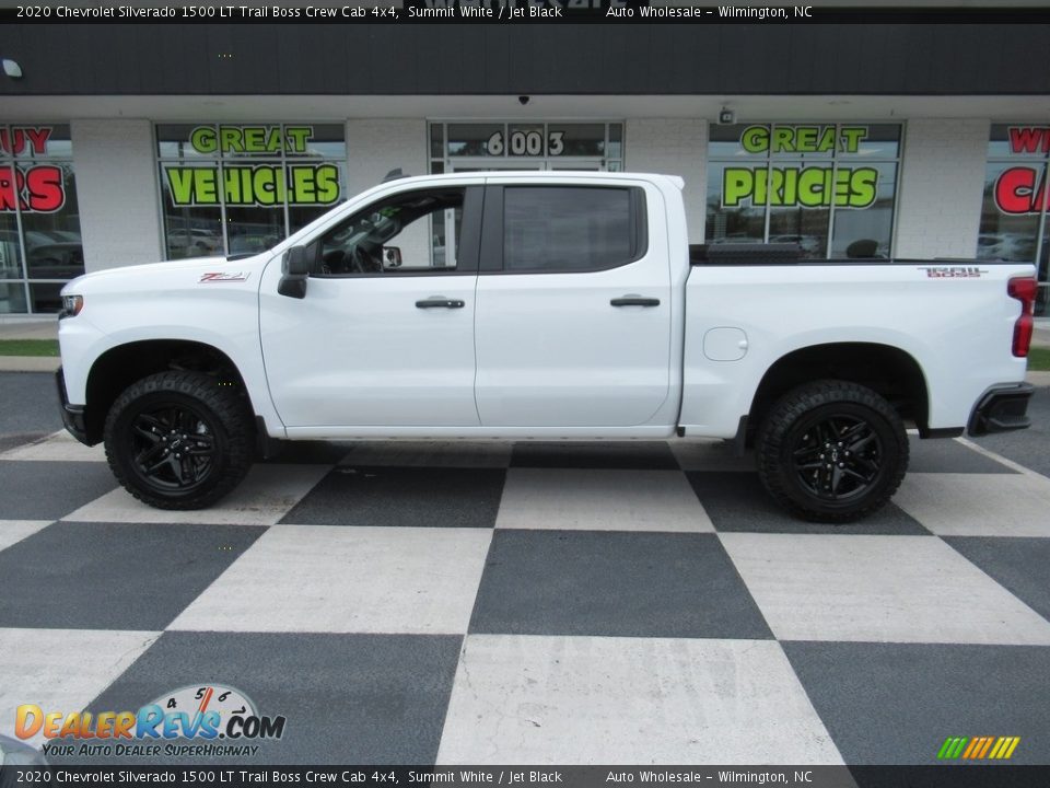 2020 Chevrolet Silverado 1500 LT Trail Boss Crew Cab 4x4 Summit White / Jet Black Photo #1